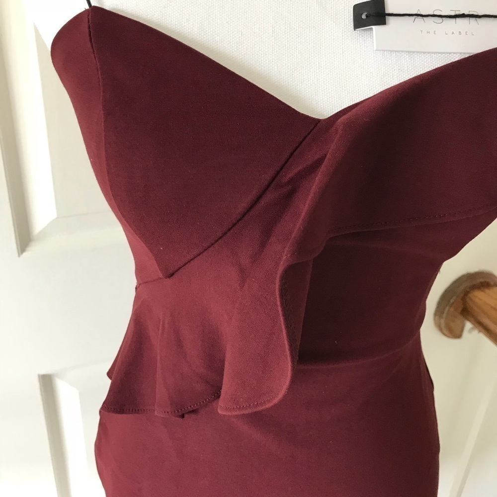 ASTR the Label Ruffle Bodycon Dress Sz Sm - Picture 6 of 7
